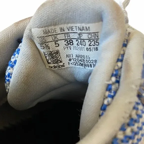 ADIDAS RAPIDA RUN Blue & Pink Running Shoe 5 1/2 - Picture 10 of 12